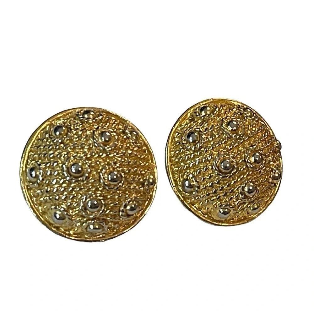 Monet | Gold-Plated Clip Earrings